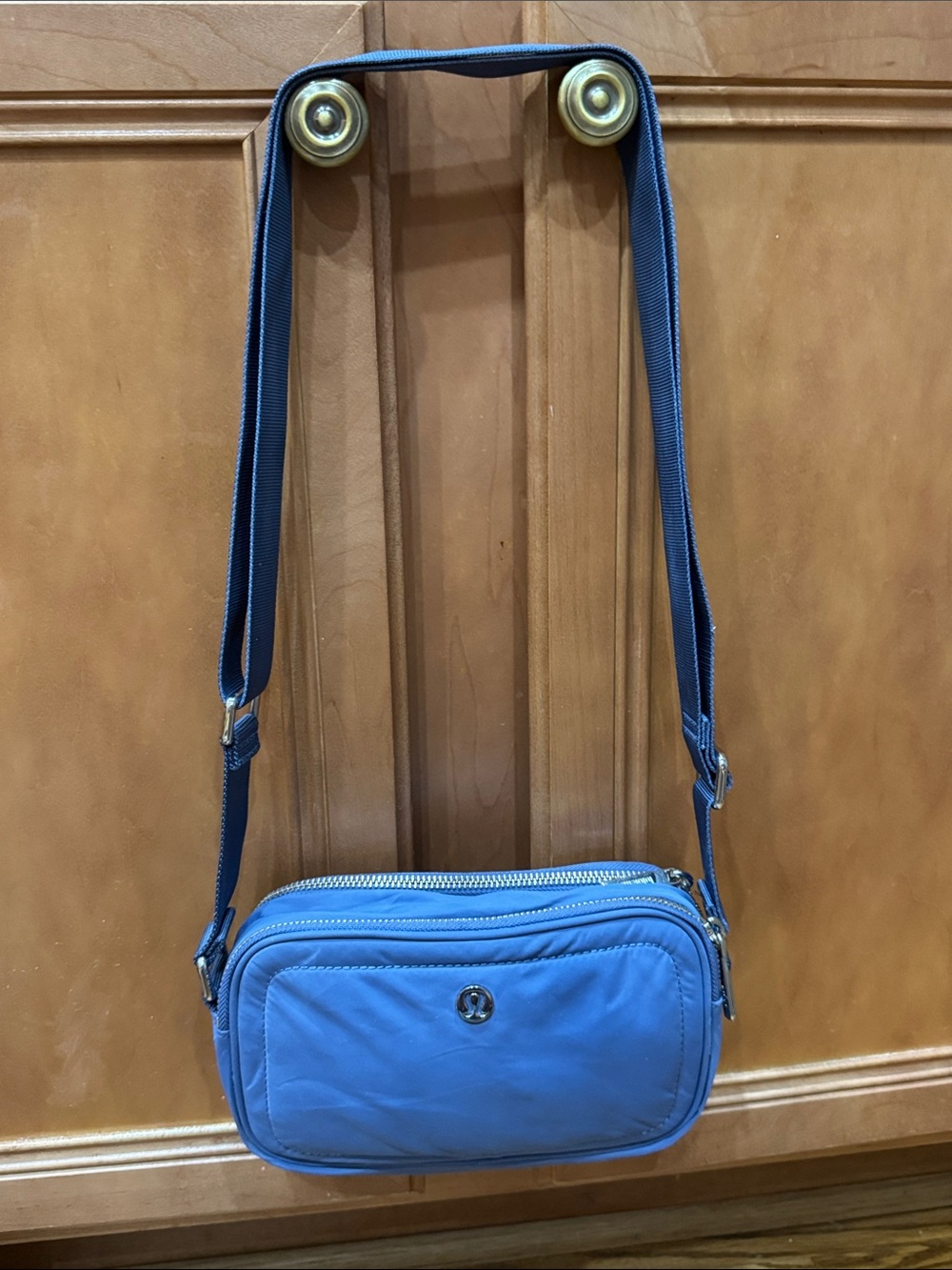lululemon athletica Blue Adjustable Crossbody Shoulder Bag